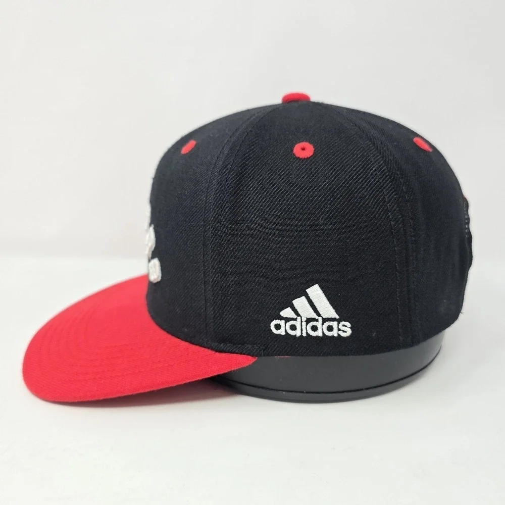 Adidas Toronto Raptors Youth Snapback Hat Black Red NBA Basketball Cap OSFM